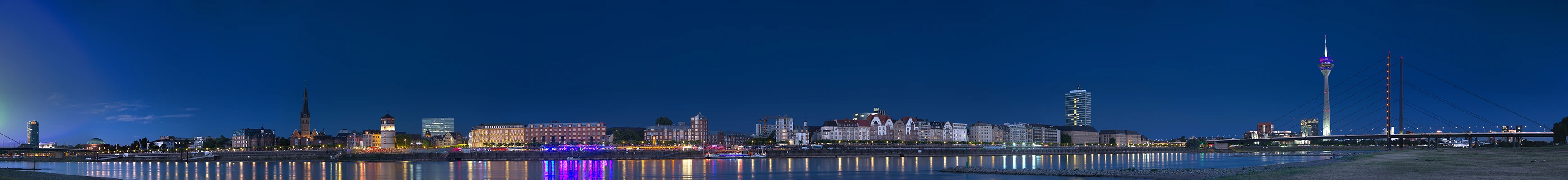 Düsseldorf - Panorama Skyline